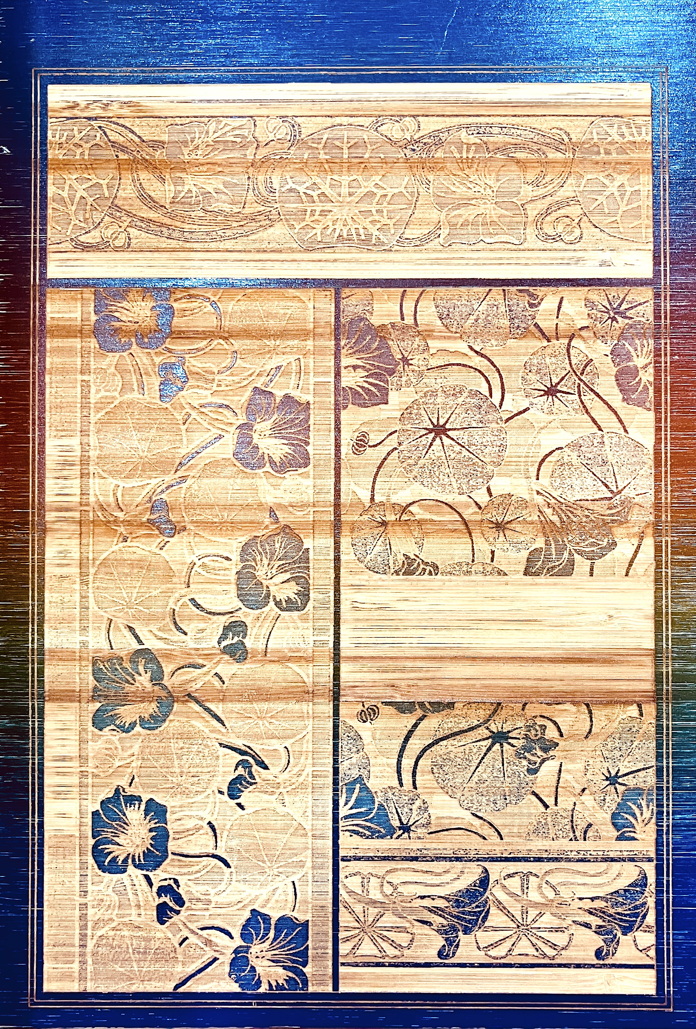 Visconti Lasercut VerdeuNasturtiums