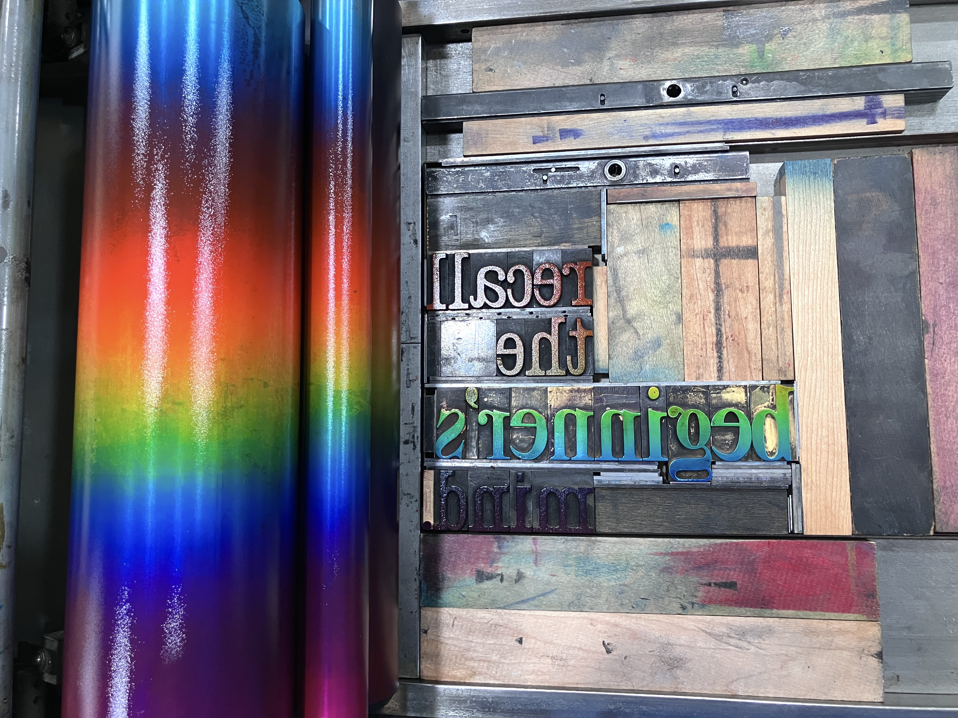 Visconti Letterpress Techniques RainbowRollBeginnersMind