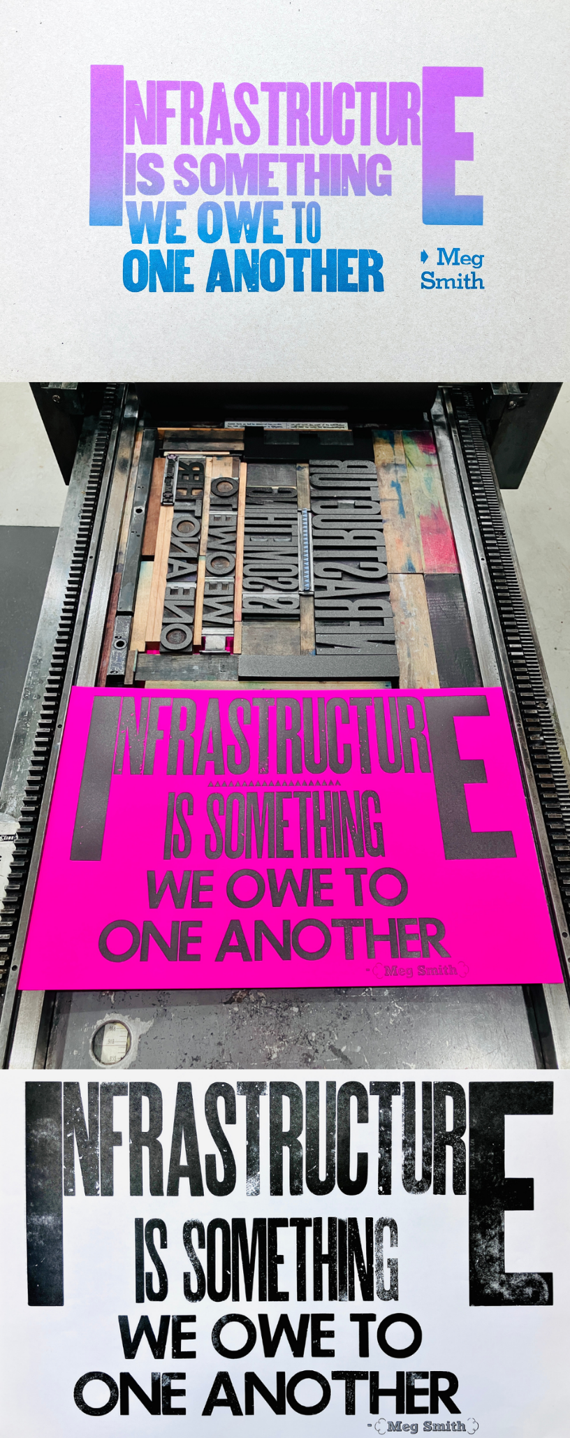Visconti Print Series InfrastructureIsSomethingWeOweToOneAnother