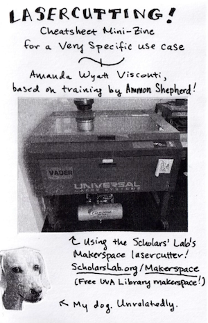 Visconti Zines ArtCraftMaking Lasercutting