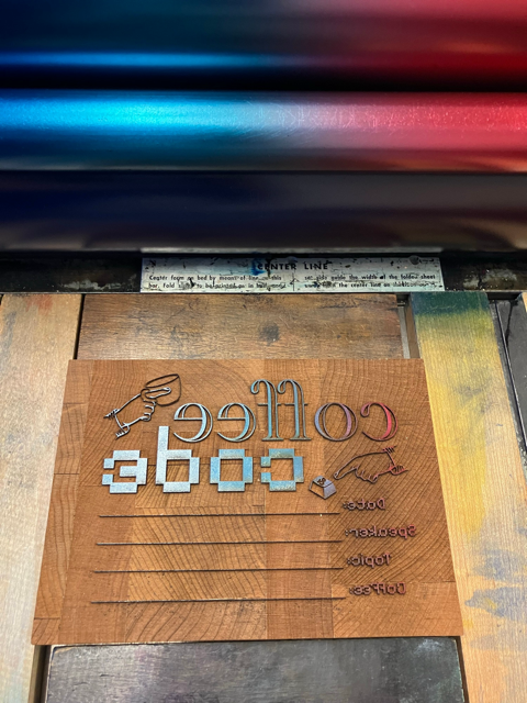 Lasercut Type & Blocks 17