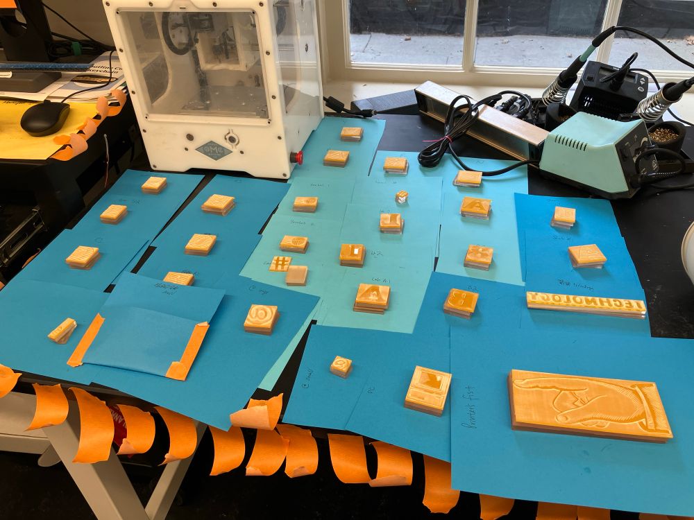 Lasercut Type & Blocks 22