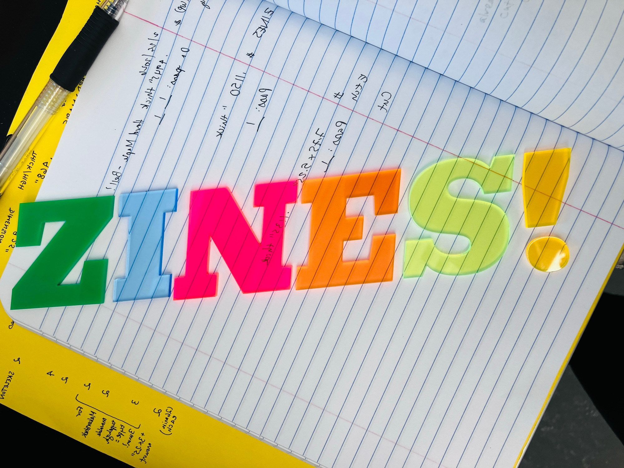 Lasercut Type & Blocks 24