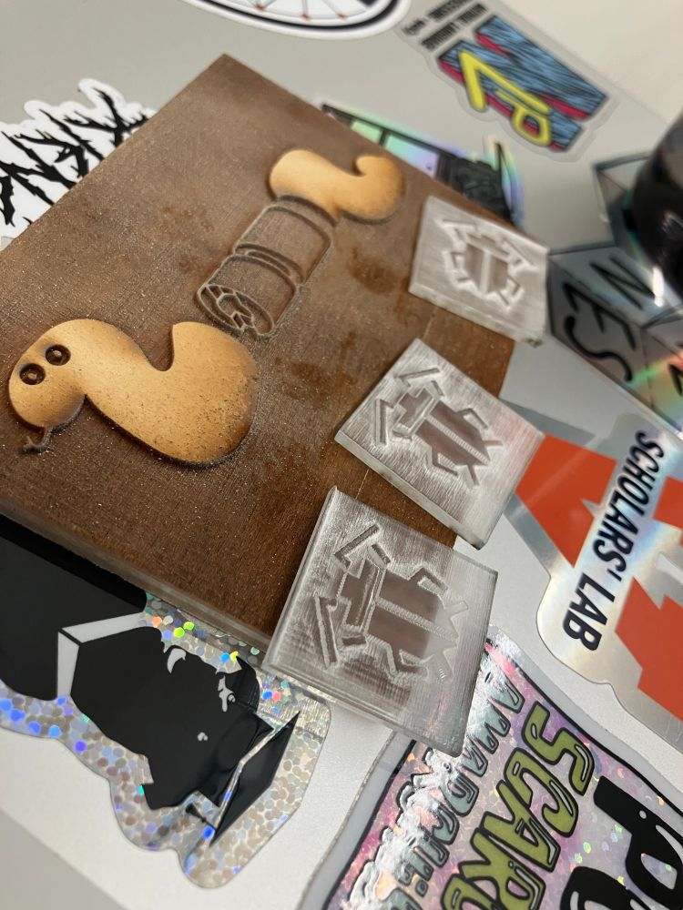 Lasercut Type & Blocks 34