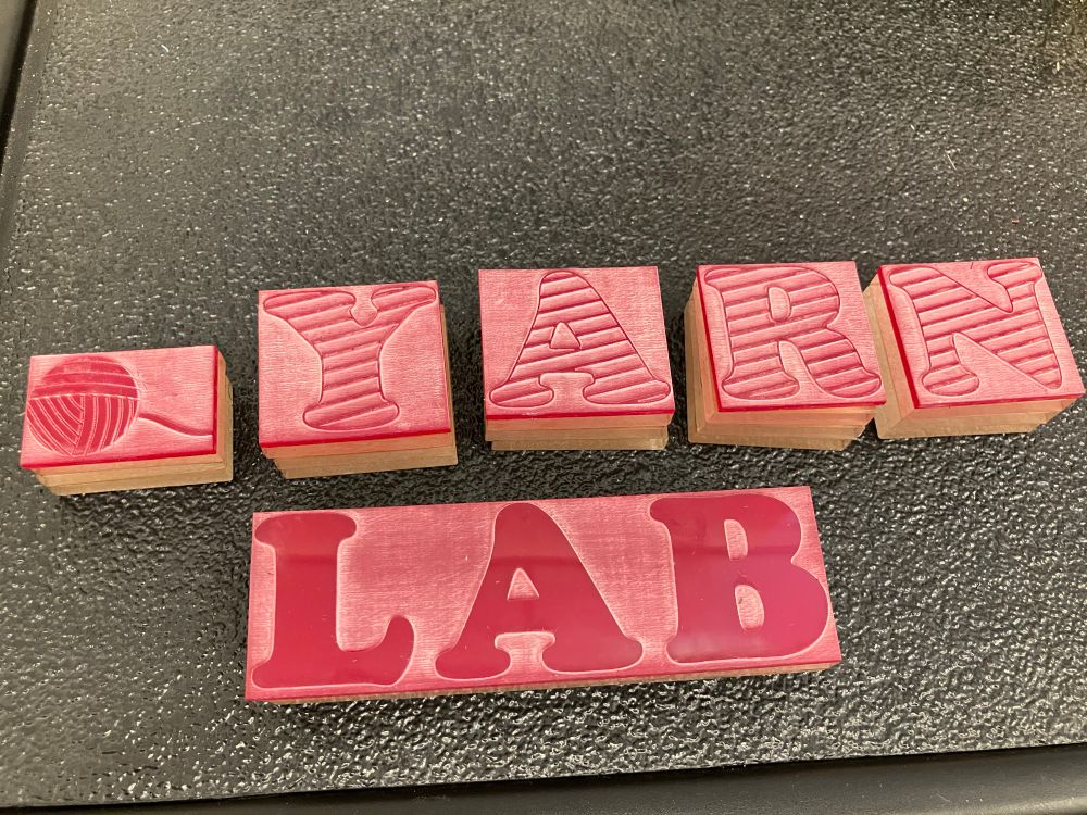 Lasercut Type & Blocks 35