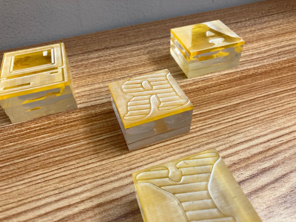 Lasercut Type & Blocks 38