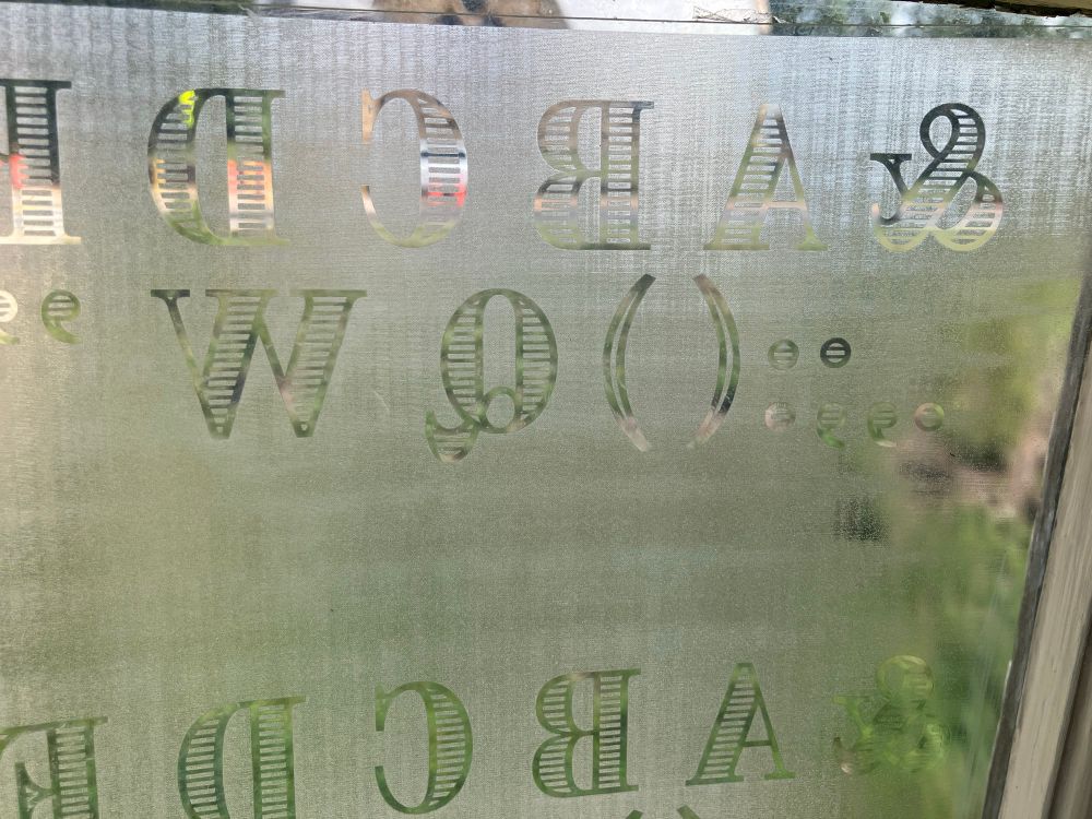 Lasercut Type & Blocks 43