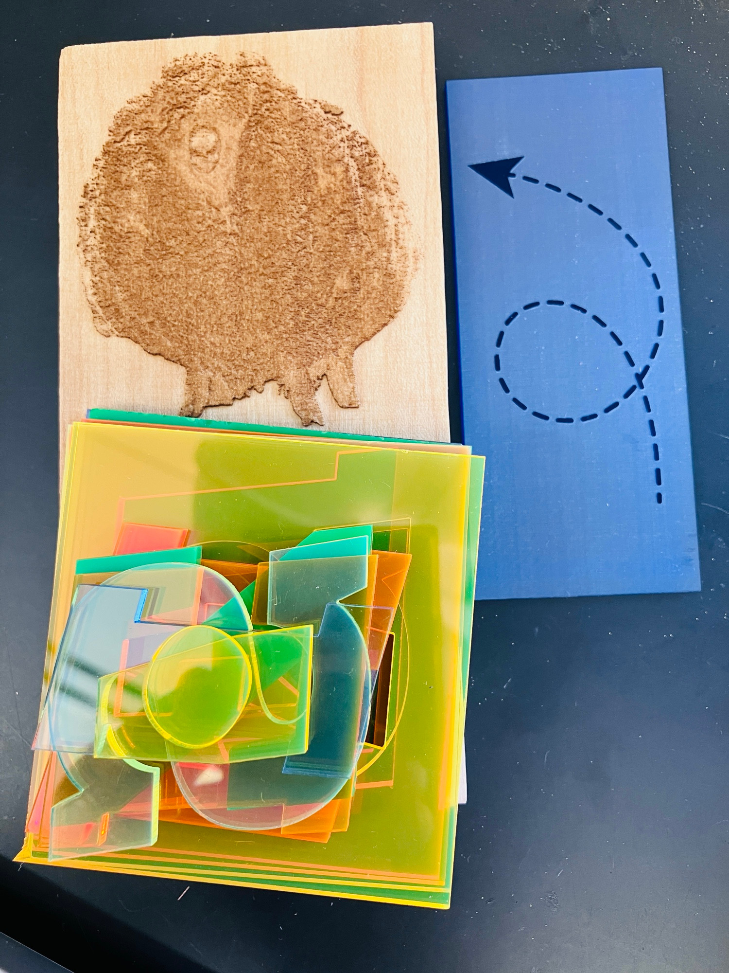 Lasercut Type & Blocks 45