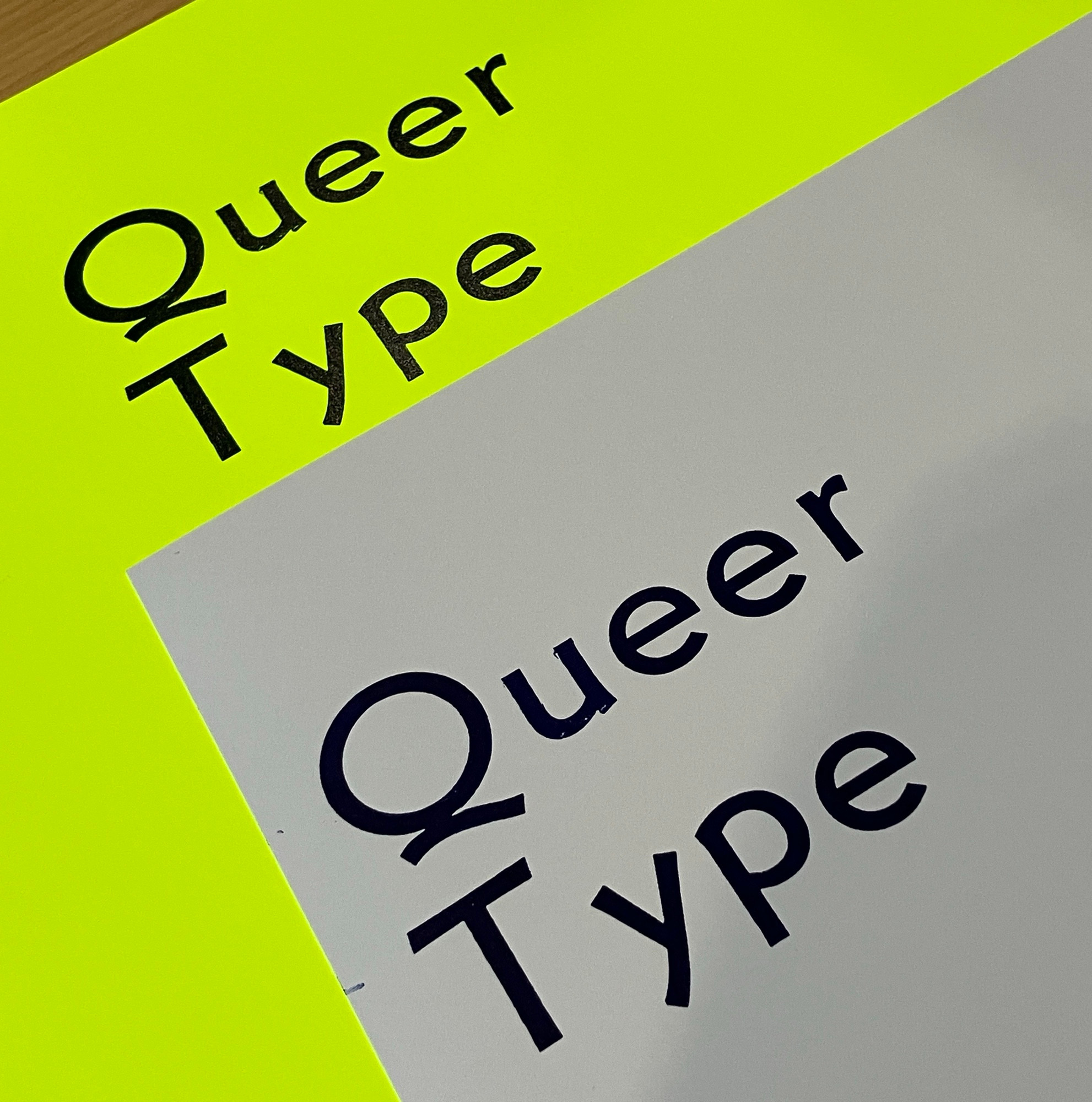 Lasercut Type & Blocks 60