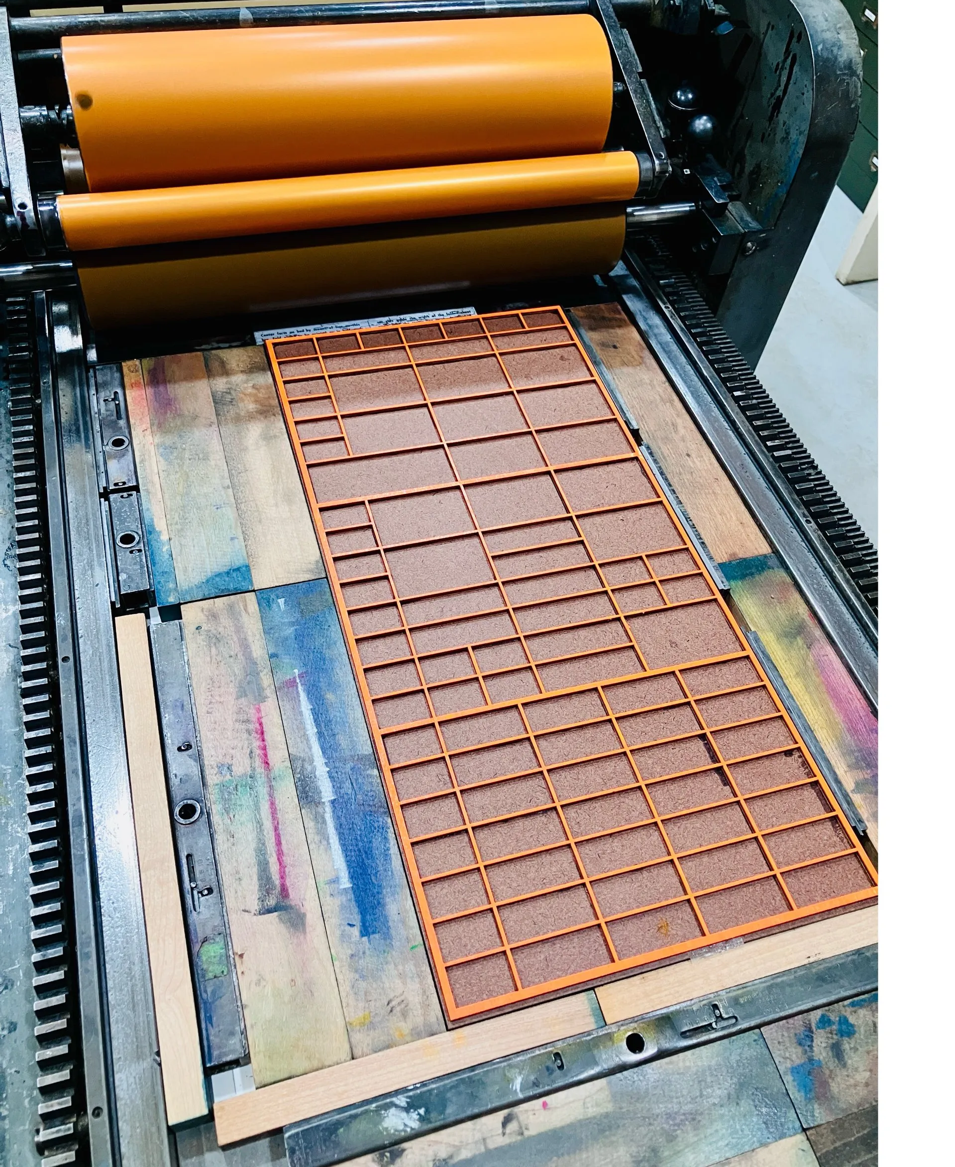 Lasercut Type & Blocks CATypecase