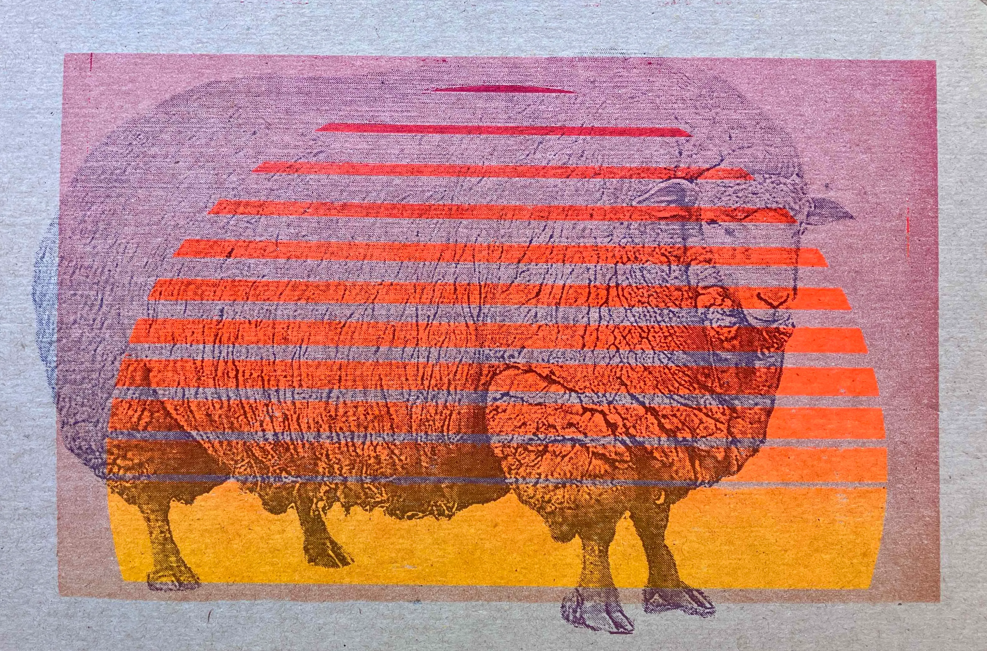 LasercutSheepSunset