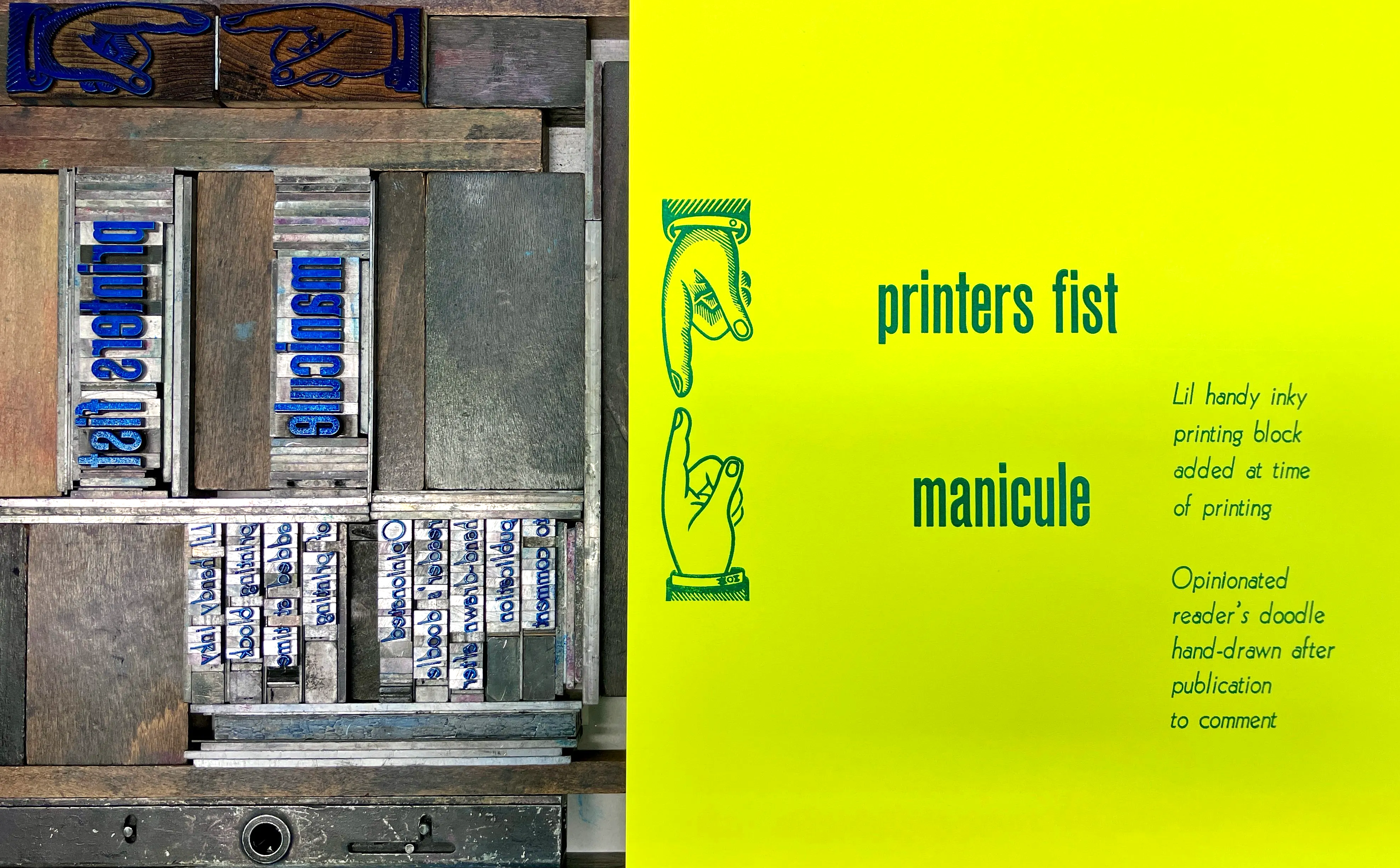 Visconti PrintersFistNeon