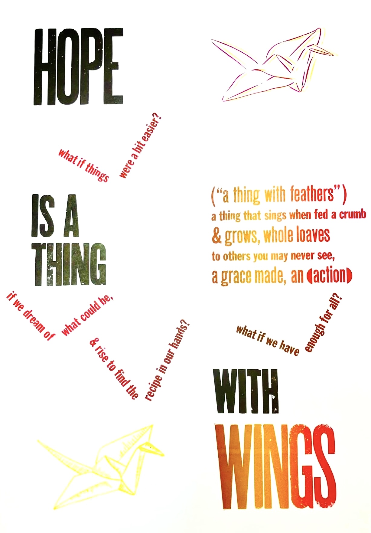 Visconti Print HopeIsAThingWithWings
