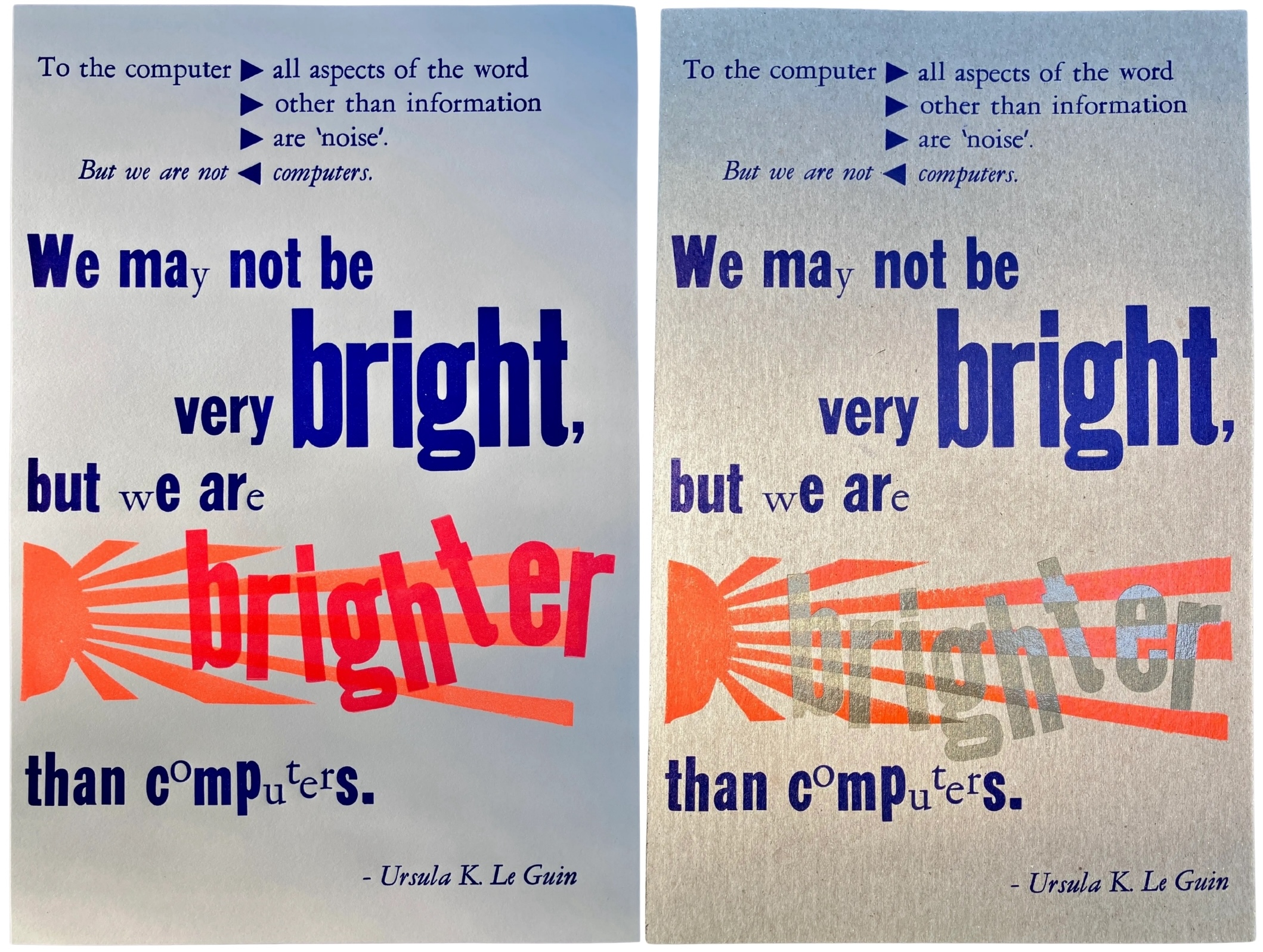 Visconti Print LeGuinBrighter