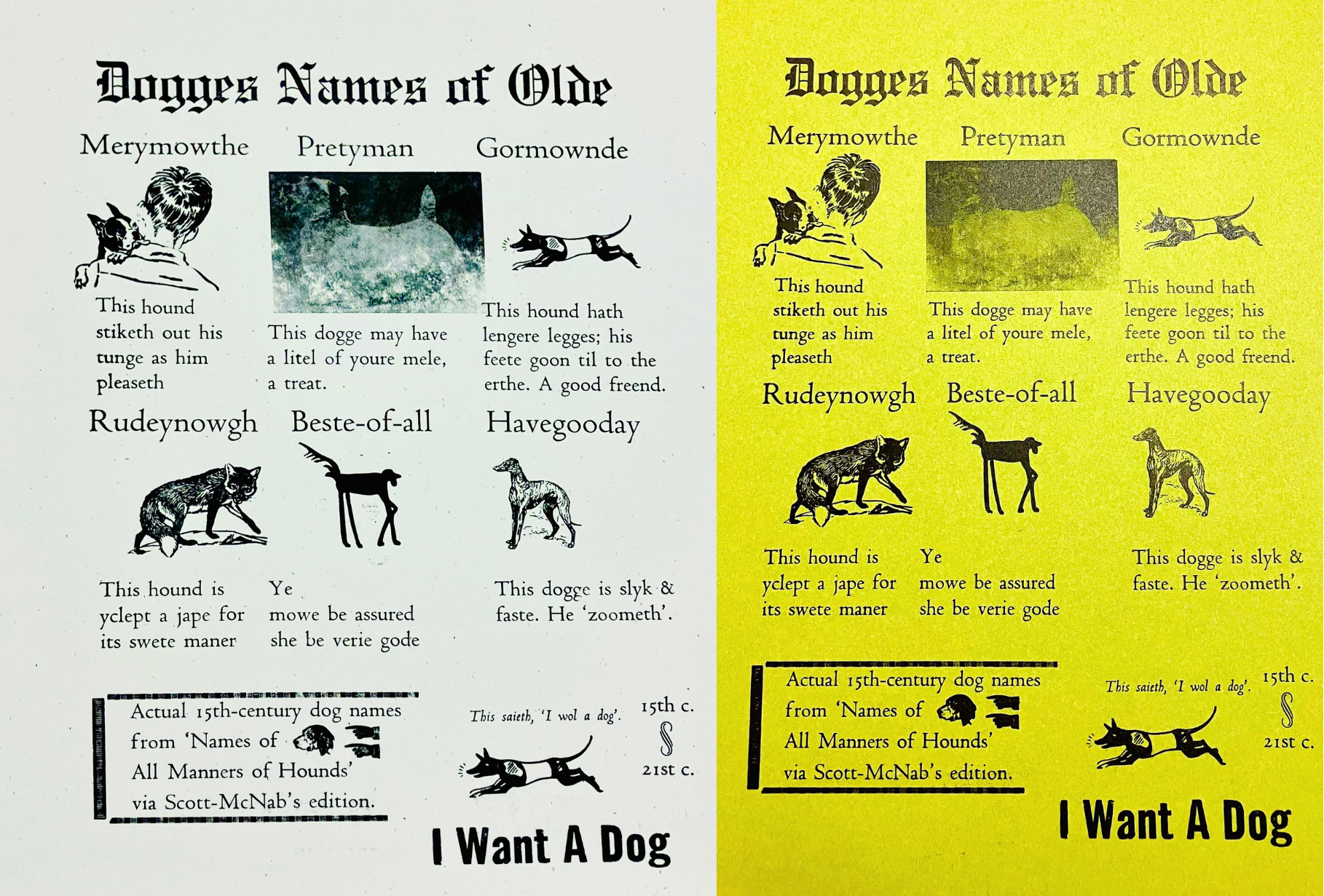 Visconti Print Series DoggesNamesOfOlde