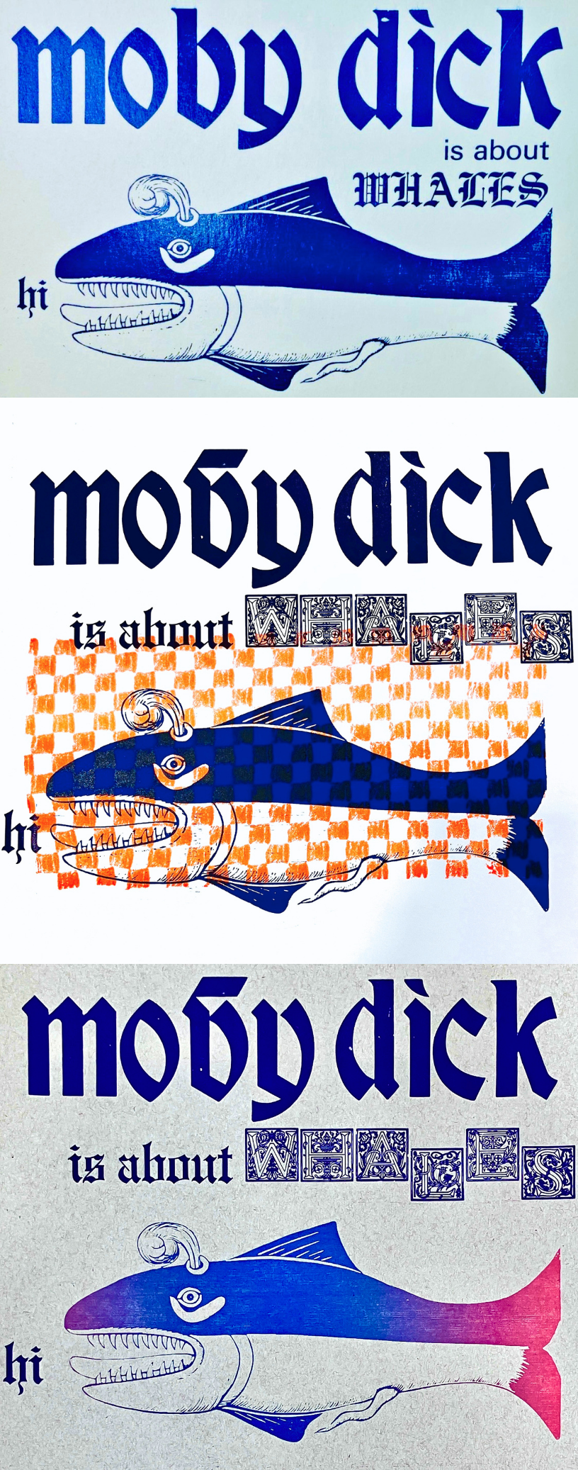Visconti Print Series MobyDickIsAboutWhales