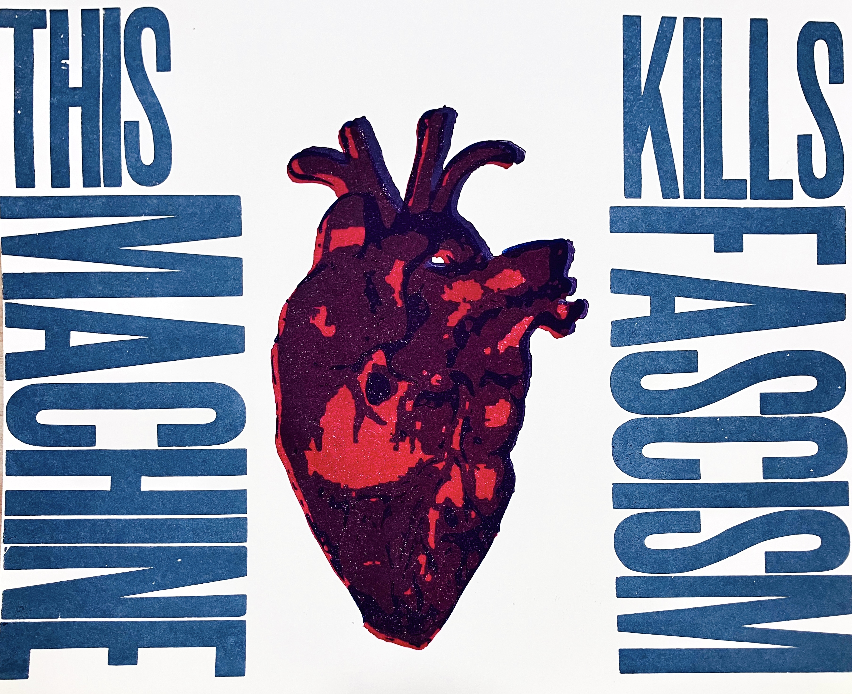 Visconti Print ThisMachineKillsFascism HeartVariant